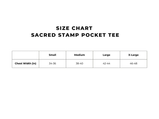 Sacred Stamp Comfort Tee - Youth