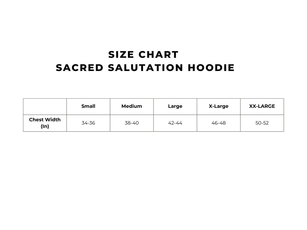 Sacred Salutation Hoodie