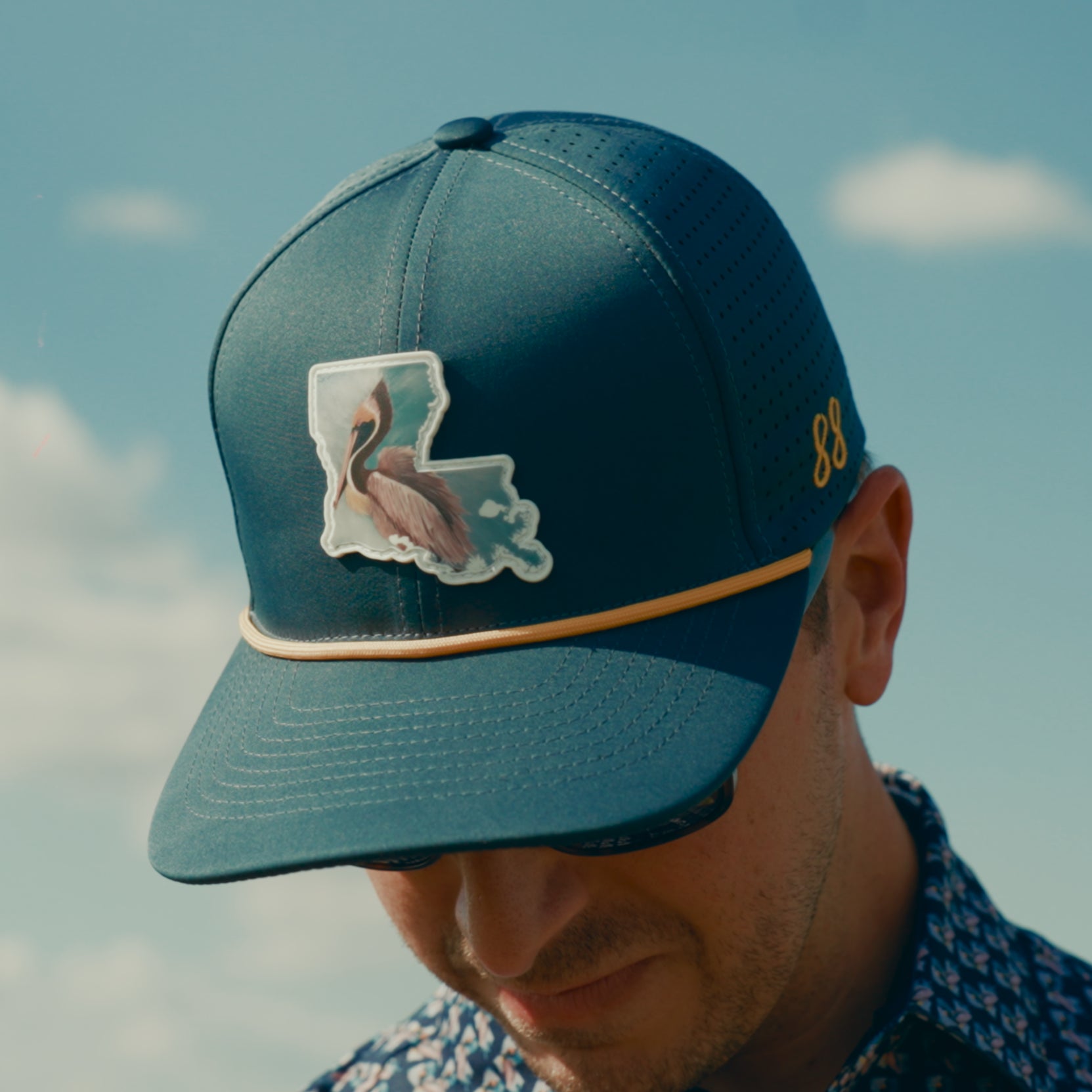 Refuge Pelican Performance Hat close up
